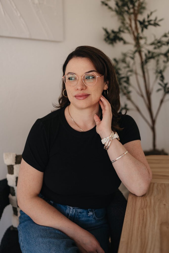 Calm therapist portrait